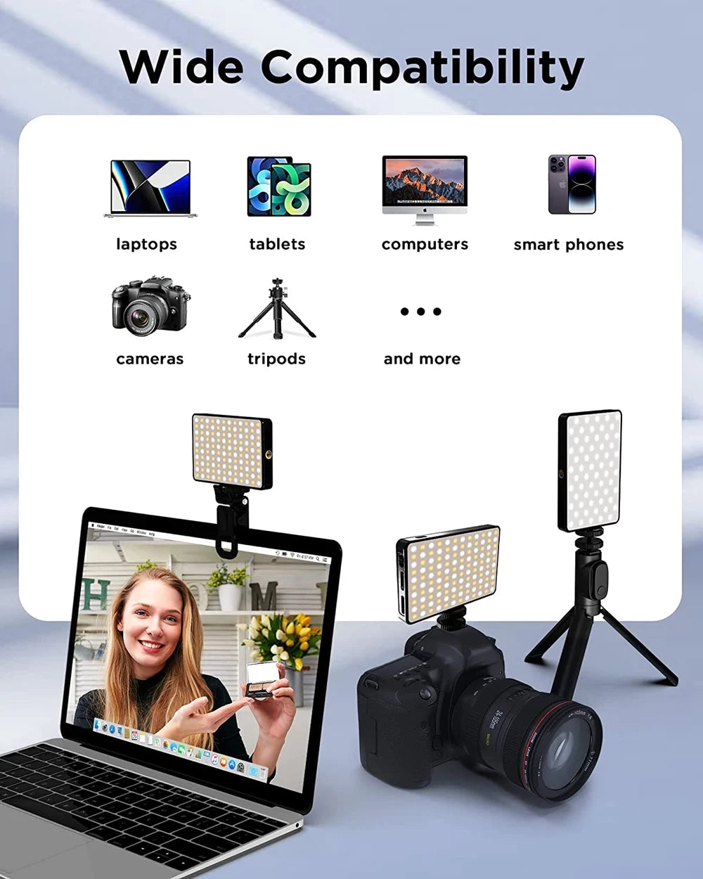 Rechargeable LED Selfie Light